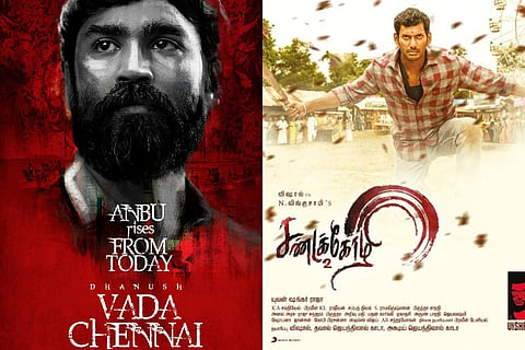'Sandakozhi 2', ‘Vada Chennai’ allegedly leaked by TamilRockers soon after release