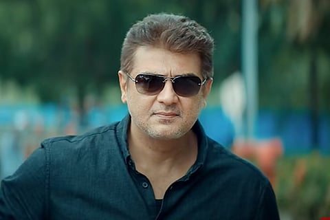 Ajith Kumar in Valimai trailer
