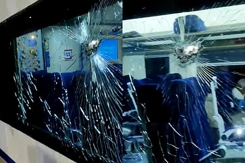 Stones pelted at Vande Bharat express