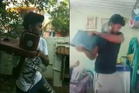 Vijay fans thrash and burn freebies and post videos online after ‘Sarkar’ cuts
