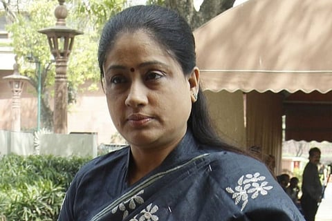 Vijayashanthi is presently the chairperson for the Telangana Congress Campaign Committee