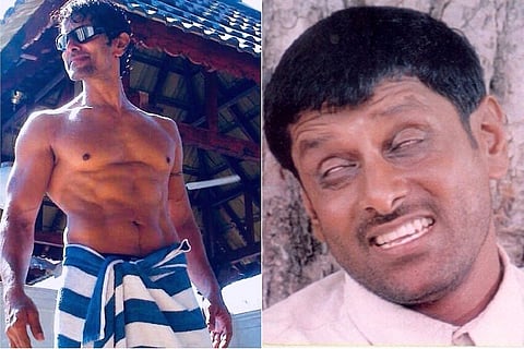 Vikram's six pack from 'Sketch': A peek at the actor's different looks