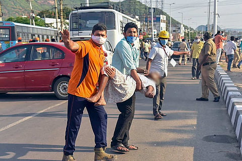 Hazardous gas leaked from LG Polymers in Vizag, killing at least 12 people