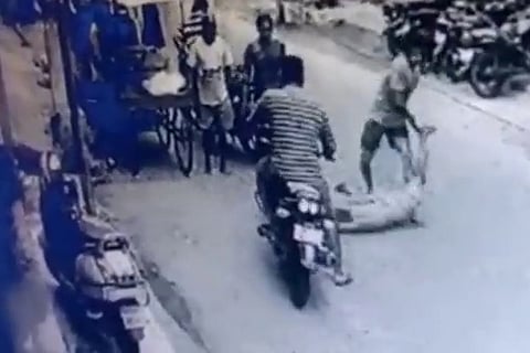 Vizag man murdered by son of woman he allegedly harassed, incident caught on CCTV