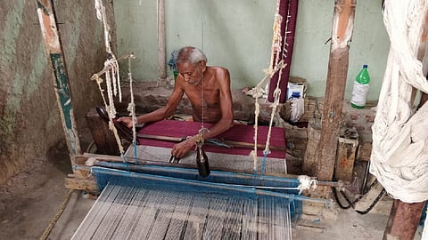 A Warangal Weaver