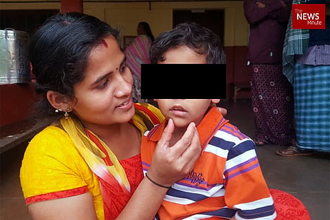 Kerala mother carries child in chest high water, walks 10 km to hospital to save him
