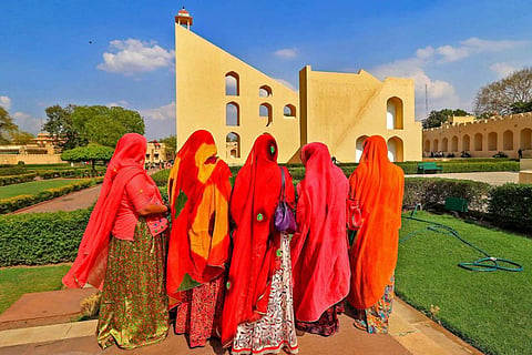 Women at Jantar Mantar