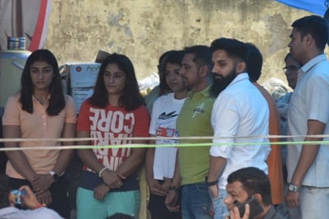 Wrestlers seek action against officials responsible for Jantar Mantar chaos