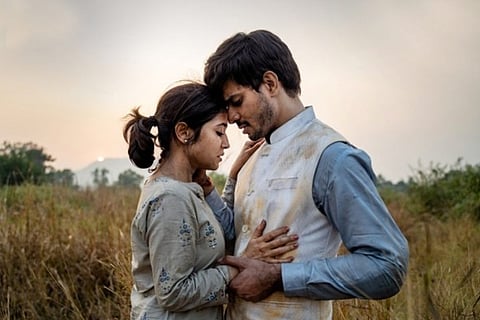 Shweta Tripathi Sharma and Tahir Raj Bhasin in Netflix web series Yeh Kaali Kaali Ankhein