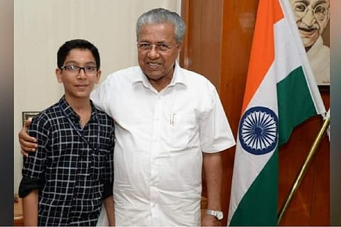 This Kerala boy has sent his pocket money to CM Relief Fund for the past 4 years