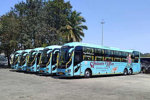Ambaari Utsav buses launched by KSRTC