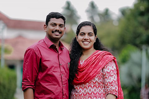 KM Sachin and Arya Rajendran