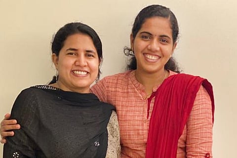 Veena Vijayan and Arya Rajendran S
