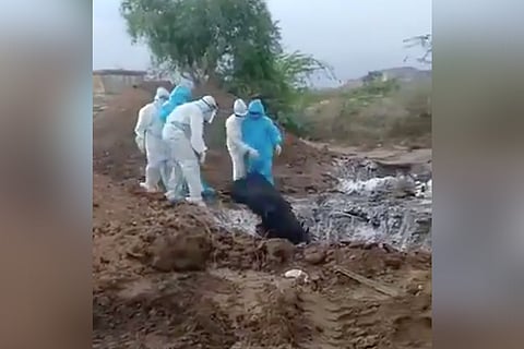 mass burial