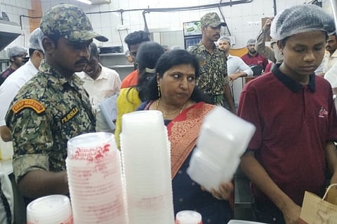 BBMP raids KFC, CCD and other eateries in Bengaluru, seizes 1,074 kg of plastic