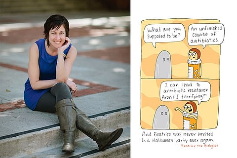 Beatrice the Biologist: This ex biology teacher's science comic is winning the internet
