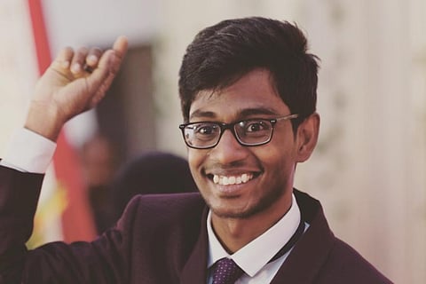Bhim Raj, student who was expelled by SAU