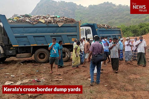 Stealth dumping of Kerala waste in Tamil Nadu continues unabated