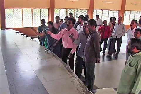 BJP Yuva Morcha shocker: Cow urine sprinkled to 'purify' venue after Prakash Raj speech