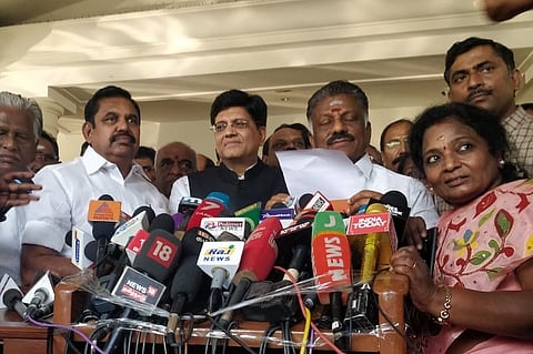 AIADMK and BJP finalise seats in TN but disagree over North Chennai