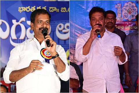 Nagarkurnool MLA Marri Janardhan Reddy, Bhongir MLA Pailla Shekar Reddy