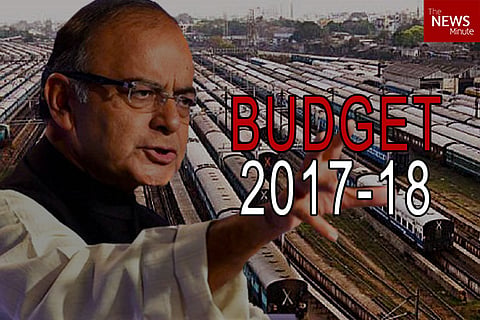 Jaitley announces SMS service for cleaning coaches, no service charge on online booking