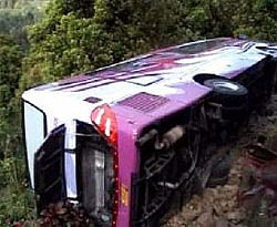Four killed as bus runs over people in Andhra