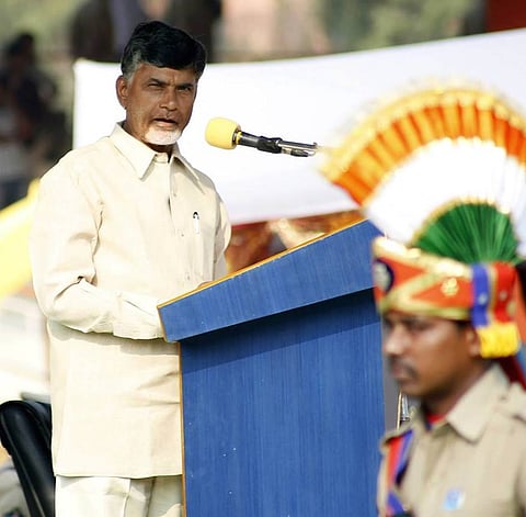 Naidu says capital location will not change; criticizes multiple attempts to "scuttle" his plan