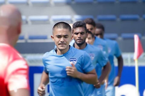 ‘You got to give them a chance’: Chhetri rues football team’s omission from Asiad