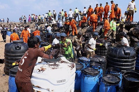 Politics is heating up in Chennai, but here’s an update on the oil spill you should read