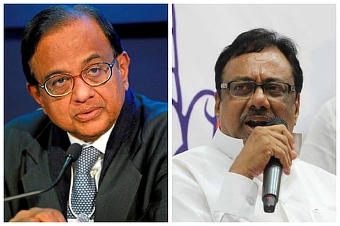 Supporters of P Chidambaram and EVKS come to blows at TNCC meeting, two arrested