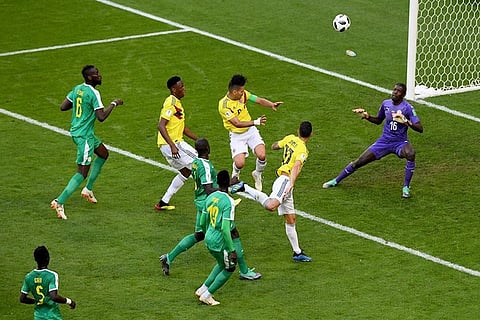 Colombia knock Senegal out to qualify for pre-quarters