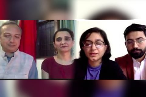 Panelists of India Love Project: Afzal-Natasha and Sadaf-Yatin