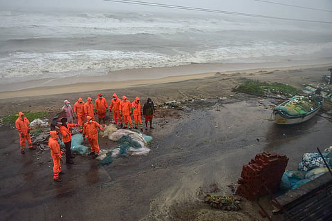 NDRF team in Mamallapuram