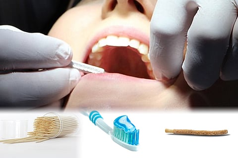 From toothpicks to meswak: How people cleaned their teeth before modern dental methods
