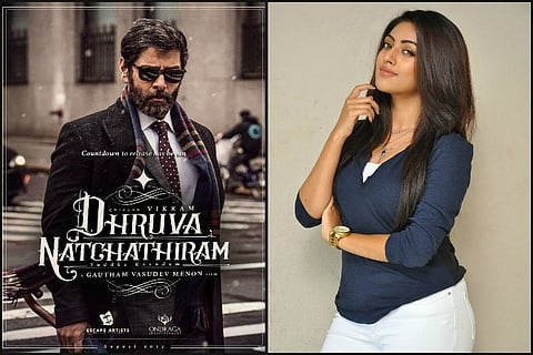 Anu Emmanuel is Vikram’s heroine in Dhruva Natchathiram