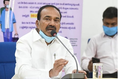 Telangana Health Minister Eatala Rajender