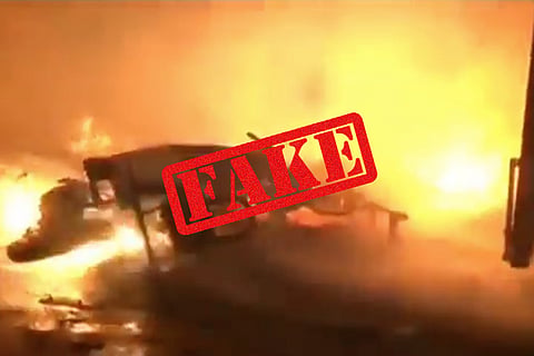 Cops condemn fake video of 'Muslims setting fire to temple in Hyderabad', warn of strict action