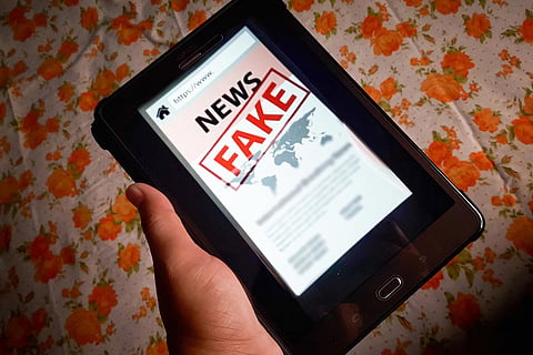 Representative image of fake news