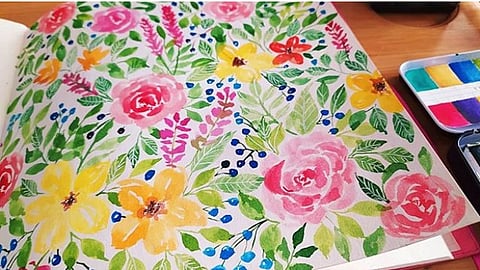Watercolour art