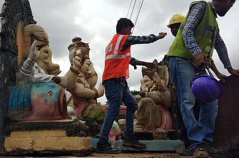 Less than 2% Ganesha idols immersed in Bengaluru this year made of Plaster of Paris