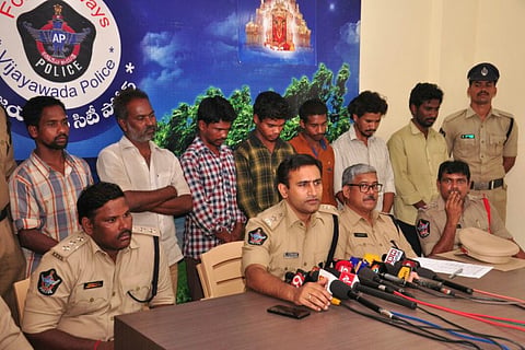 Vijayawada police arrest 7 ganja smugglers, seize 90kgs of cannabis
