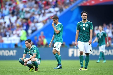 World Cup holders Germany crash out, Sweden top Group F