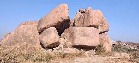 Hyderabad: HYDRAA fences government land to protect Khajaguda’s ancient rock formations