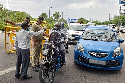 Representative image of interstate vehicles