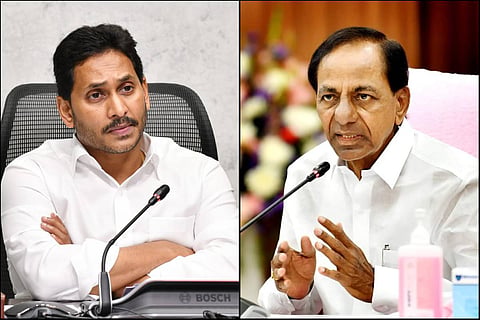 Andhra Pradesh CM Jagan and Telangana CM KCR