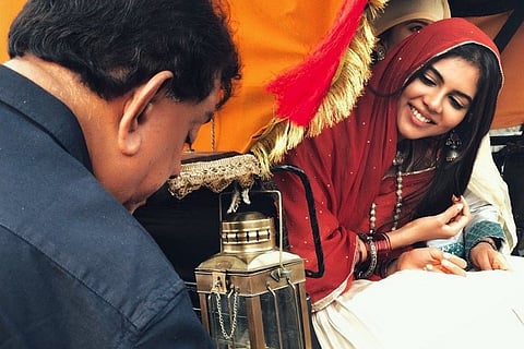 Kalyani Priyadarshan finishes her part in 'Marakkar: Arabikadalinte Simham'