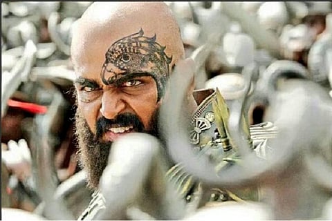 First look of "Kaashmora" out, bald and bearded Karthi looks very exciting