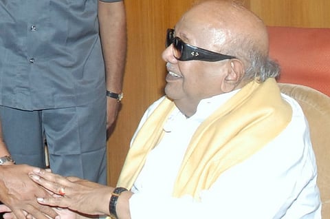 Karunanidhi asks Jayalalithaa to respond to Javadekar’s criticism of govt