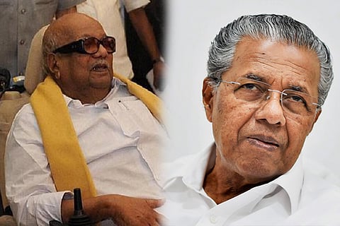 'Cannot compensate for this loss': Pinarayi Vijayan condoles Karunanidhi's death